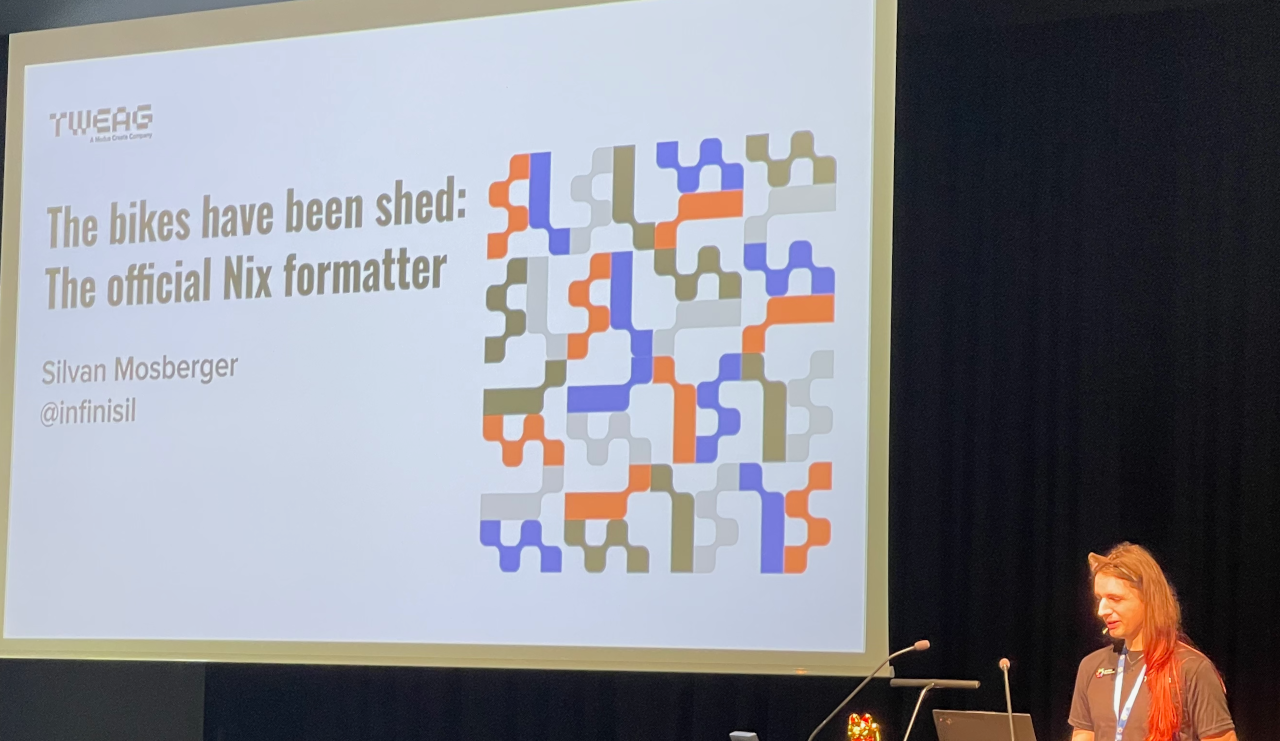 Silvan talking about the Nix formatter