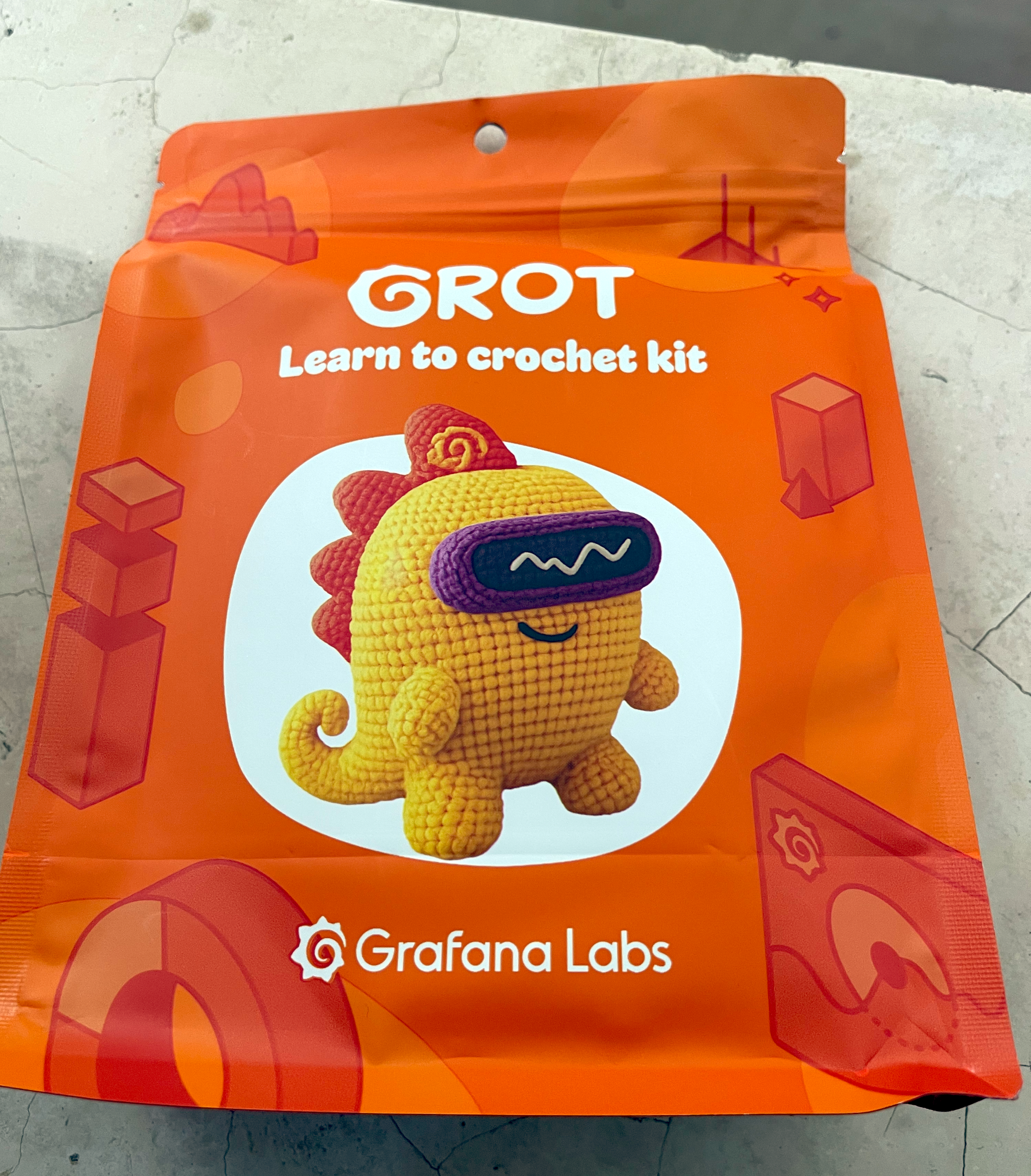 Grot crochet kit