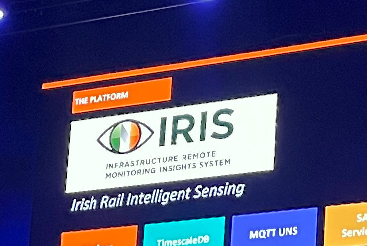 Slide featuring IRIS