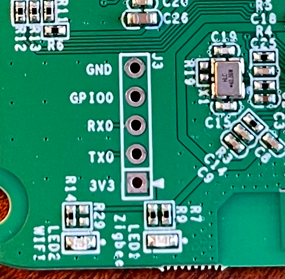 Sonoff holes for wire pins
