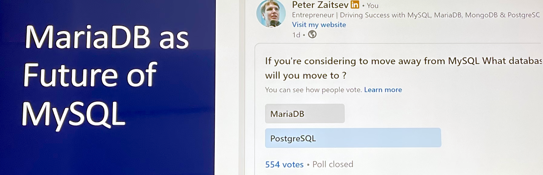 Featured image of post Is MySQL Due for a Renaissance?